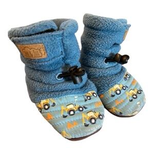 JAN & JUL Fleece Stay-Put Cozy Booties for Babies/Toddlers (3-12M)